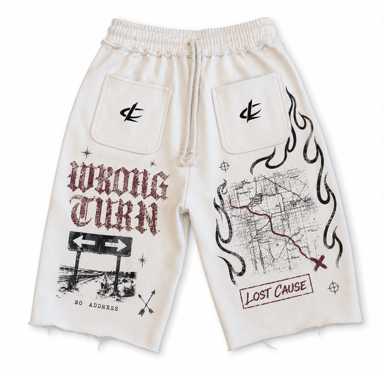 NO GOOD INTENTIONS SHORTS