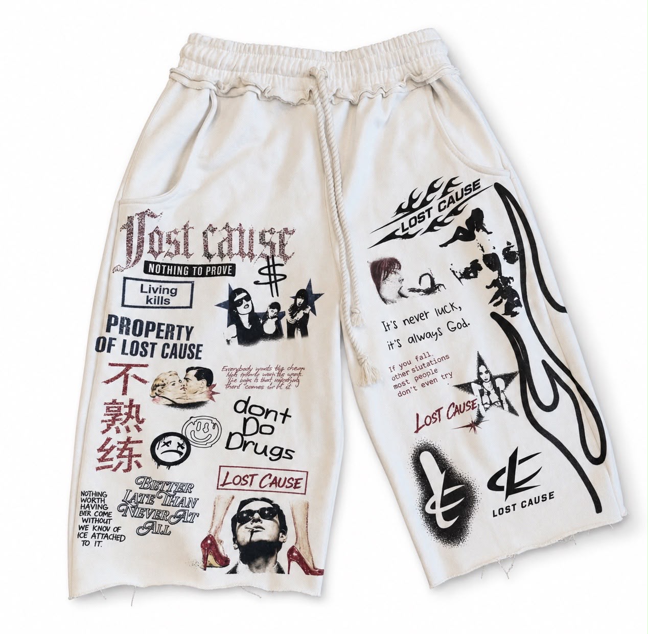 NO GOOD INTENTIONS SHORTS