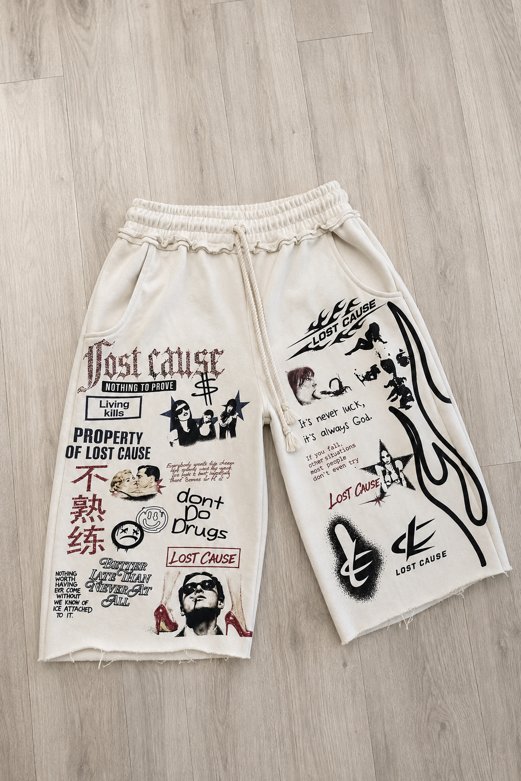 NO GOOD INTENTIONS SHORTS